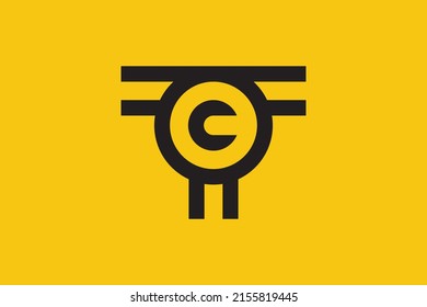 Initial TC CT modern monogram and elegant logo design, Professional Letters Vector Icon Logo on luxury background.