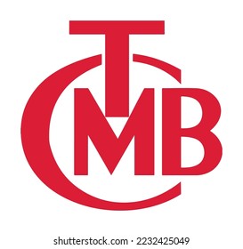 Initial tcmb icon logo vector template design