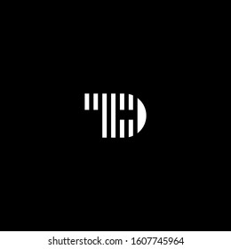 Initial TD / DT Logo Design Inspiration