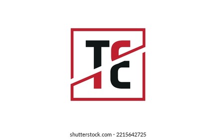 Initial TE Logo Design Vektor.