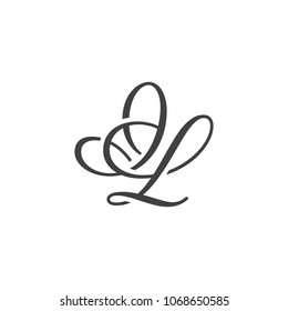 initial teller script logo stock