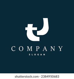 Initial TH Letter Logo, Modern and Luxury Minimalist HT Logo Vector Template