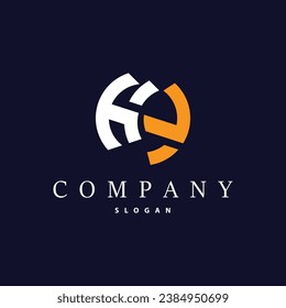 Logo de la carta inicial TH, plantilla de vectores con logotipo de tipo HT minimalista moderno y de lujo