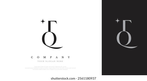 Initial TQ Logo Design Vector 