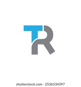 initial tr letter logo design, tr logo vector template, initial rt letter for business, tr logo design, initial letter tr icon design vector template, RT