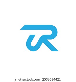 initial tr letter logo design, tr logo vector template, initial rt letter for business, tr logo design, initial letter tr icon design vector template, RT