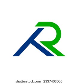 diseño inicial del logotipo TR para empresas