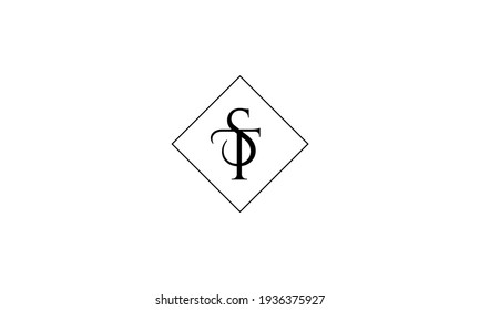 Initial TS logo design, Initial TS logo design