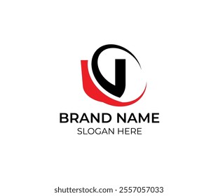 Initial U letter , simple Clean  and Modern logo