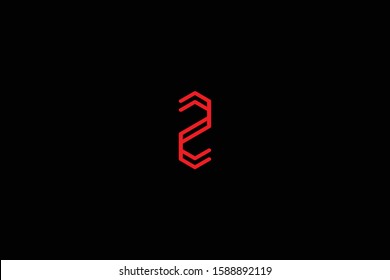 Initial unique and minimal Z Logo. Z letter creative monogram icon symbol. Universal luxury alphabet vector design
