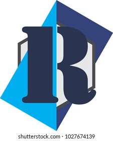 initial uppercase letter A inside pentagon