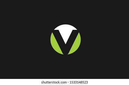 Initial V Letter Logo Design