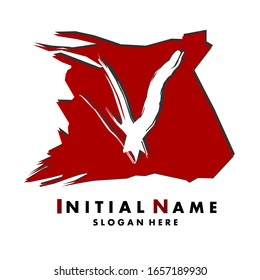 initial V letter logo design vector template. creative alphabet letters icon illustration.for creative industry,web,business and company.