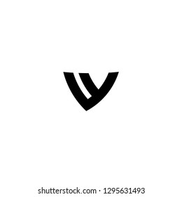 initial V logo V combination V technologies IT