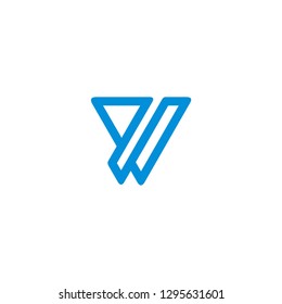 initial V logo V combination V technologies IT