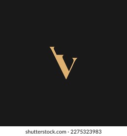 Initial V Logo Design Business Vector Template. Abstract Letter V Logo Vector
