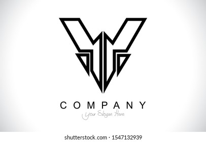 Initial V Modern Trendy Design Logo. Letter V Icon Logo with luxury style Vector Illustration.