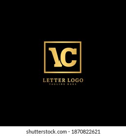 Ursprüngliches VC mit minimalistischem Design für das Unternehmens- und Firmenlogo.