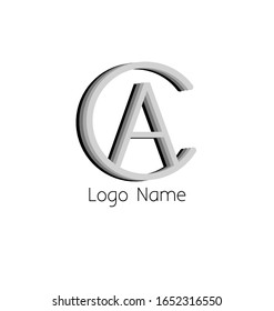 Initial vector logo letter A