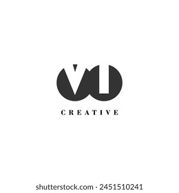 Initial VI Company Creative Label Trendy Idee brand