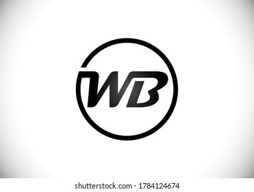 Initial W B Logo Design Vector template. W B logo for business and company identity.