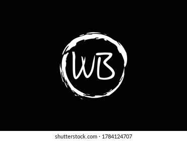 Initial W B Logo Design Vector template. W B logo for business and company identity.