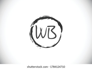 Initial W B Logo Design Vector template. W B logo for business and company identity.