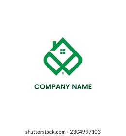 Initial W Letter Building Logo Design