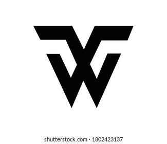 initial w and logo letter designs