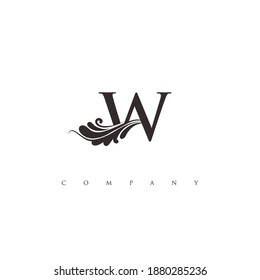 Wc Letter Logo Design Vector Monogram Stock Vector (Royalty Free ...