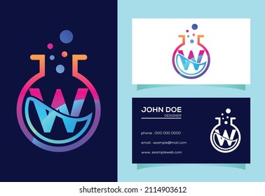 Alfabeto monograma W inicial con emblema del globo terrestre. Plantilla vectorial de diseño de logotipo de globo. emblema de letra