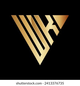 Initial W Triangle Logo Design