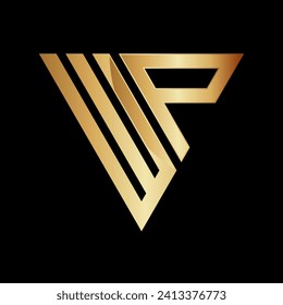 Initial W Triangle Logo Design
