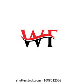 Initial Wf Letter Linked Logo Creative Stock Vector (Royalty Free ...