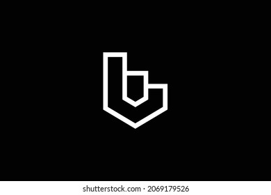 Initial WL LW modern monogram and elegant logo design, Professional Letters Vector Icon Logo on black background.