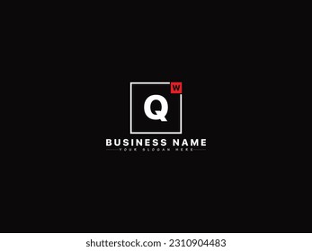 Initial Wn, Wt, Wd, Wl, Wq Letter Logo With Creative Modern Business Typography Vector Template