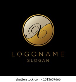 Initial X letter 3d logo template