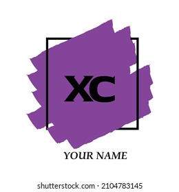 Initial XC logo template vector illustration