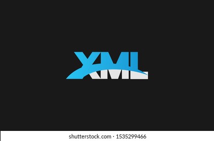 Initial XML Letter Logo Design