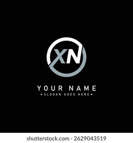 Initial XN Vector Logo - Elegant Monogram Template for letter X and N for your Business