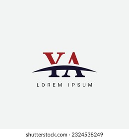 Initial Y A, YA Letter Logo design vector template, Graphic Symbol for Corporate Business Identity