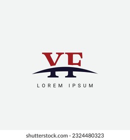 Plantilla de vector de diseño de logotipo de letras iniciales Y F, símbolo gráfico para identidad empresarial