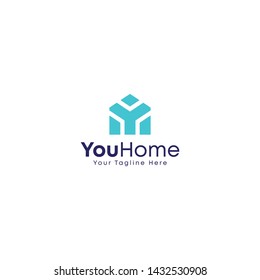 Initial Y House Home Logo Vector Logos Icon Design