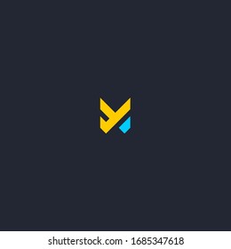  initial Y letter logo modern design