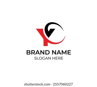 Initial Y letter , simple Clean  and Modern logo