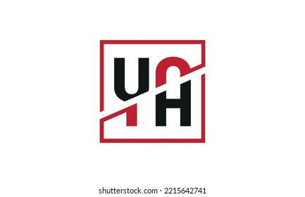 Initial YA logo design vector.