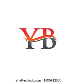 Initial YB Letter Logo With Creative Modern Business Typography Vector Template. Creative Letter YB Logo Vector.