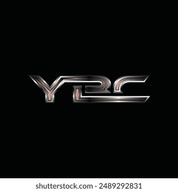 Initial YBC Chromatic Modern Technology Creative Business Simple Logo