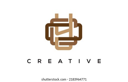 Logotipo de Monograma de las letras YCO iniciales. Icono creativo de letras de YCO Moderno vectorial Ilustración.
