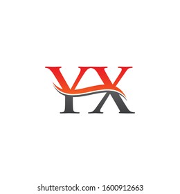 Initial YX Letter Logo With Creative Modern Business Typography Vector Template. Creative Letter YX Logo Vector.